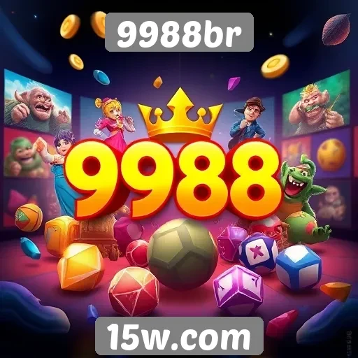 Plataforma de jogos 9988br oferece diversidade de títulos